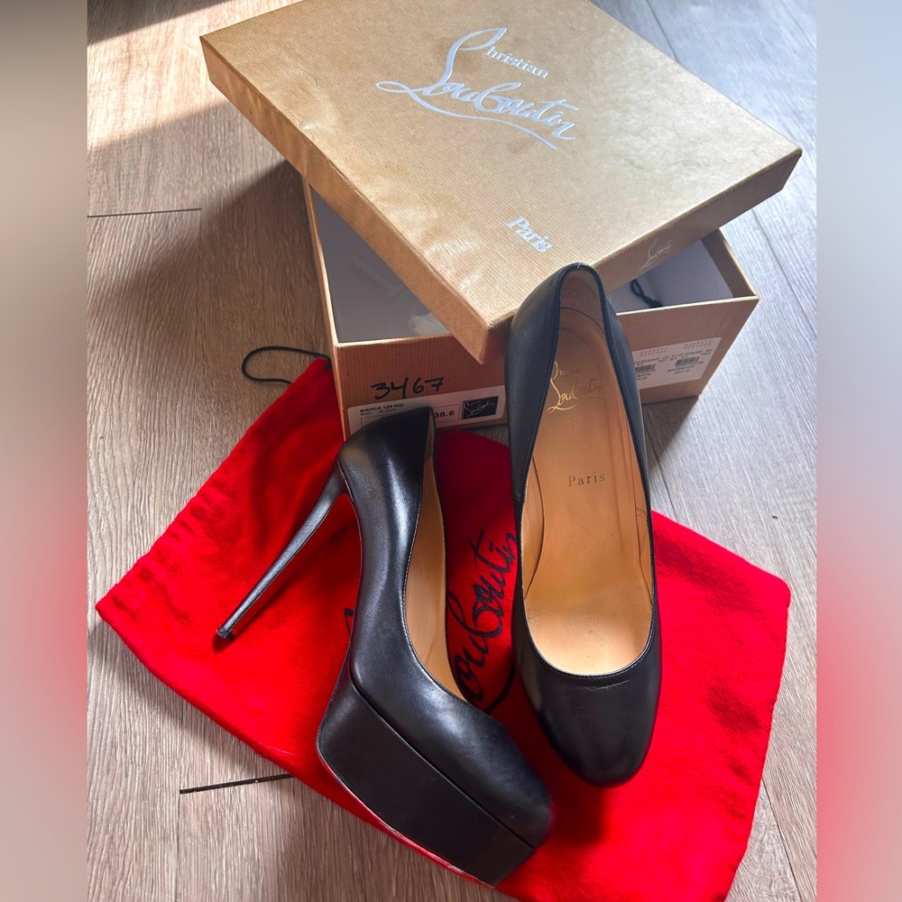 SOLD on Mercari - Louboutin Bianca pumps